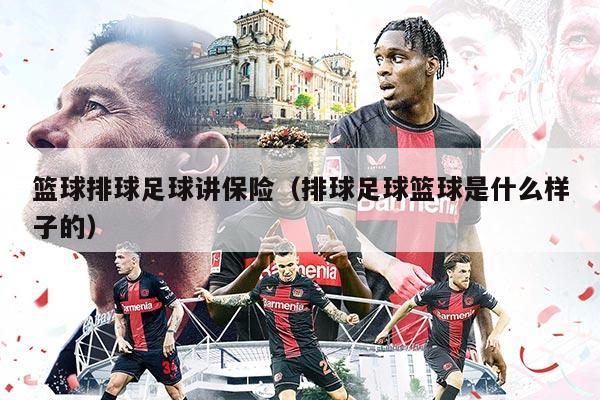 篮球排球足球讲保险（排球足球篮球是什么样子的）
