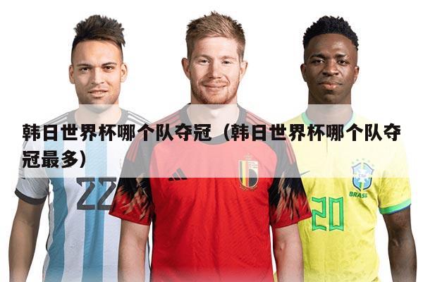 韩日世界杯哪个队夺冠（韩日世界杯哪个队夺冠最多）