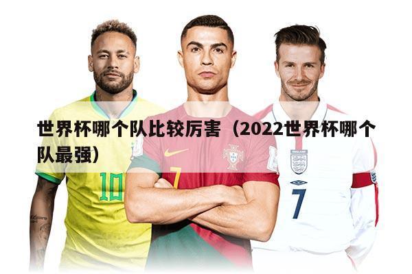 世界杯哪个队比较厉害（2022世界杯哪个队最强）