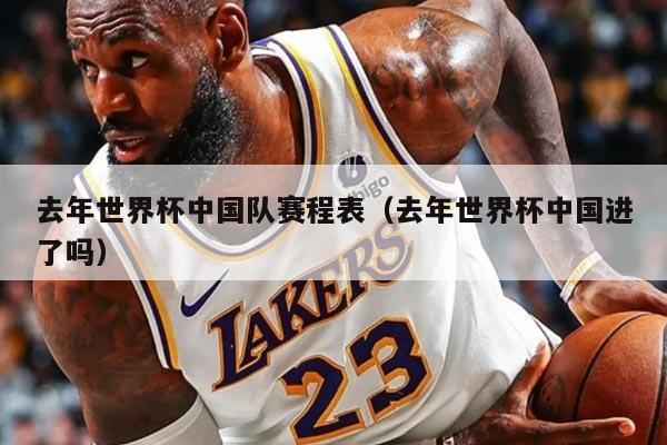 去年世界杯中国队赛程表（去年世界杯中国进了吗）