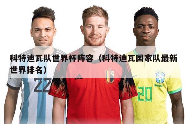 科特迪瓦队世界杯阵容(科特迪瓦国家队最新世界排名)